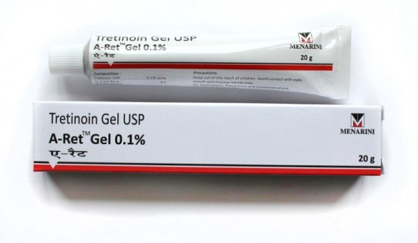 Гель третиноин 0.1%, Tretinoin Gel USP A-Ret Gel 0.1% 20 г